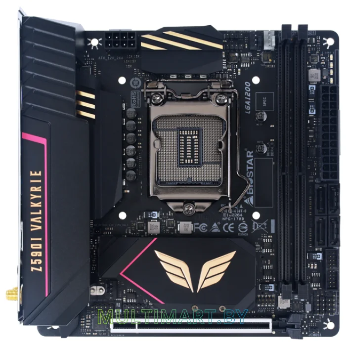 Материнская плата BIOSTAR Z590I Valkyrie Ver. 5.0